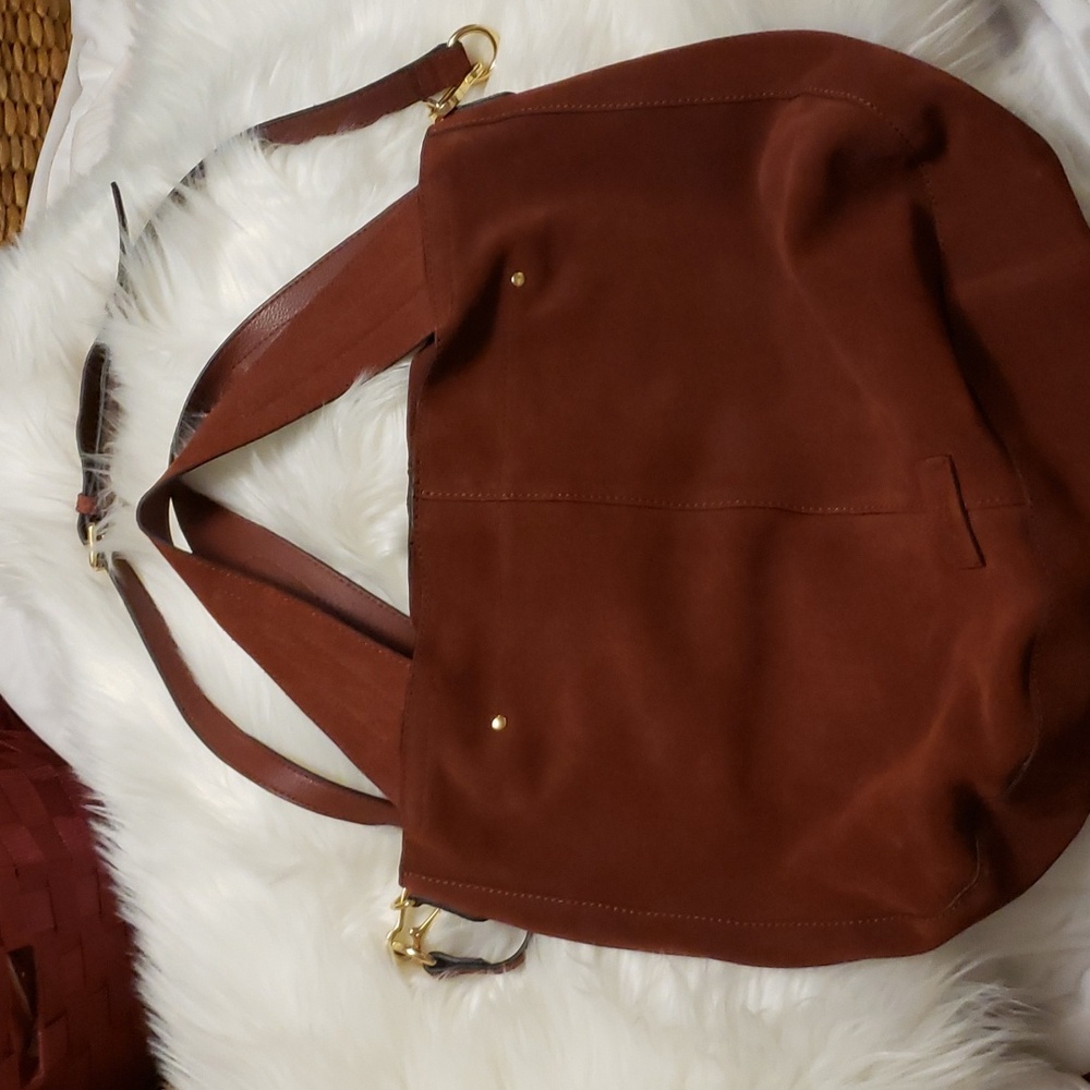 NWT Vince Camuto Leather Suede Shoulder or Handbag, Originally Retailed $248!